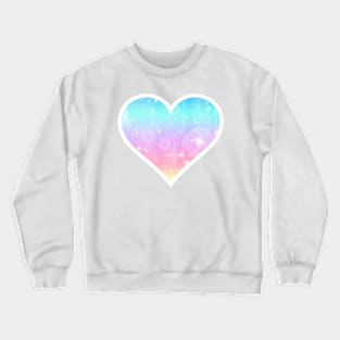 Kawaii Magical Unicorn Heart Crewneck Sweatshirt